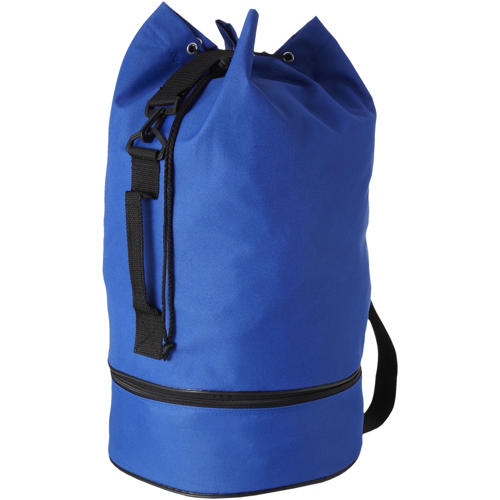Logo trade business gifts image of: Idaho sailor duffel bag, royal blue