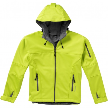 Logotrade promotional product picture of: Match softshell jacket, light green
