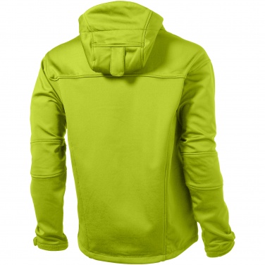 Logo trade promotional products image of: Match softshell jacket, light green