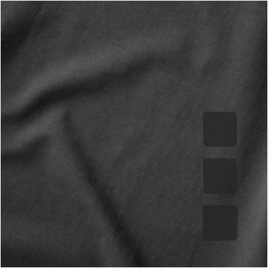 Logotrade promotional merchandise picture of: Kawartha short sleeve ladies T-shirt, dark grey