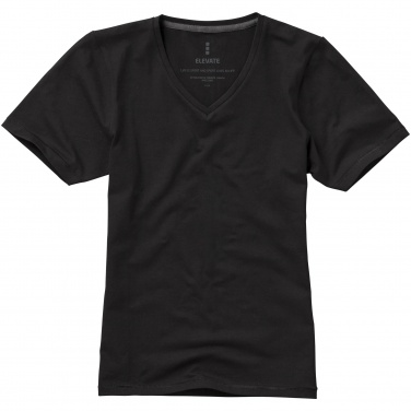 Logotrade promotional products photo of: Kawartha short sleeve ladies T-shirt, black