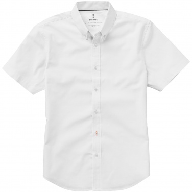 Logotrade promotional gift image of: Manitoba short sleeve shirt, white