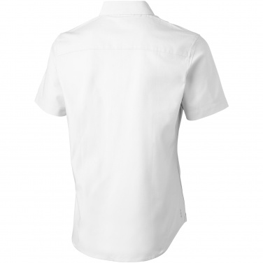 Logotrade corporate gift image of: Manitoba short sleeve shirt, white