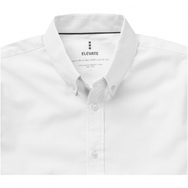 Logotrade promotional items photo of: Manitoba short sleeve shirt, white