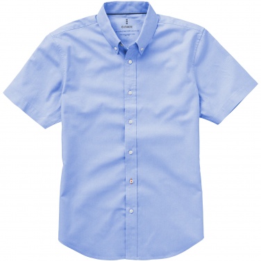 Logo trade advertising product photo of: Manitoba short sleeve shirt, light blue