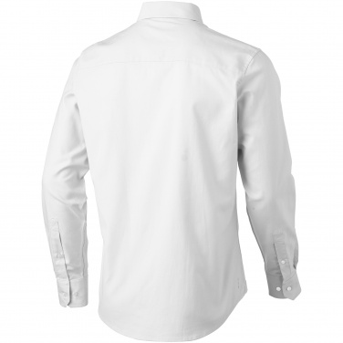Logo trade promotional items image of: Vaillant long sleeve shirt, white