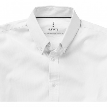 Logo trade promotional gifts image of: Vaillant long sleeve shirt, white