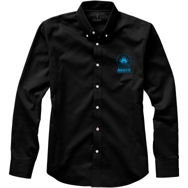 Logo trade business gift photo of: Vaillant long sleeve shirt, black