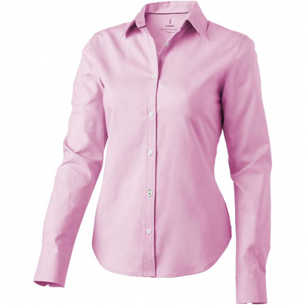 Logotrade promotional gifts photo of: Vaillant long sleeve ladies shirt, pink