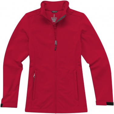 Logo trade promotional products picture of: Maxson softshell ladies jacket, red