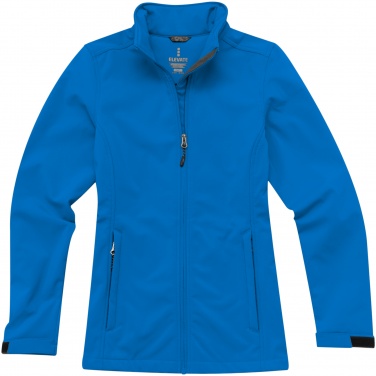 Logotrade business gift image of: Maxson softshell ladies jacket, lightblue