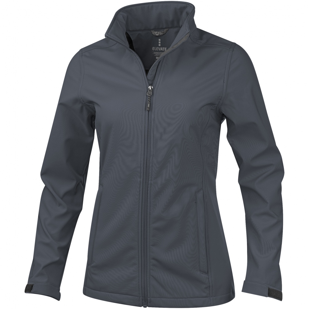Logotrade business gift image of: Maxson softshell ladies jacket, grey