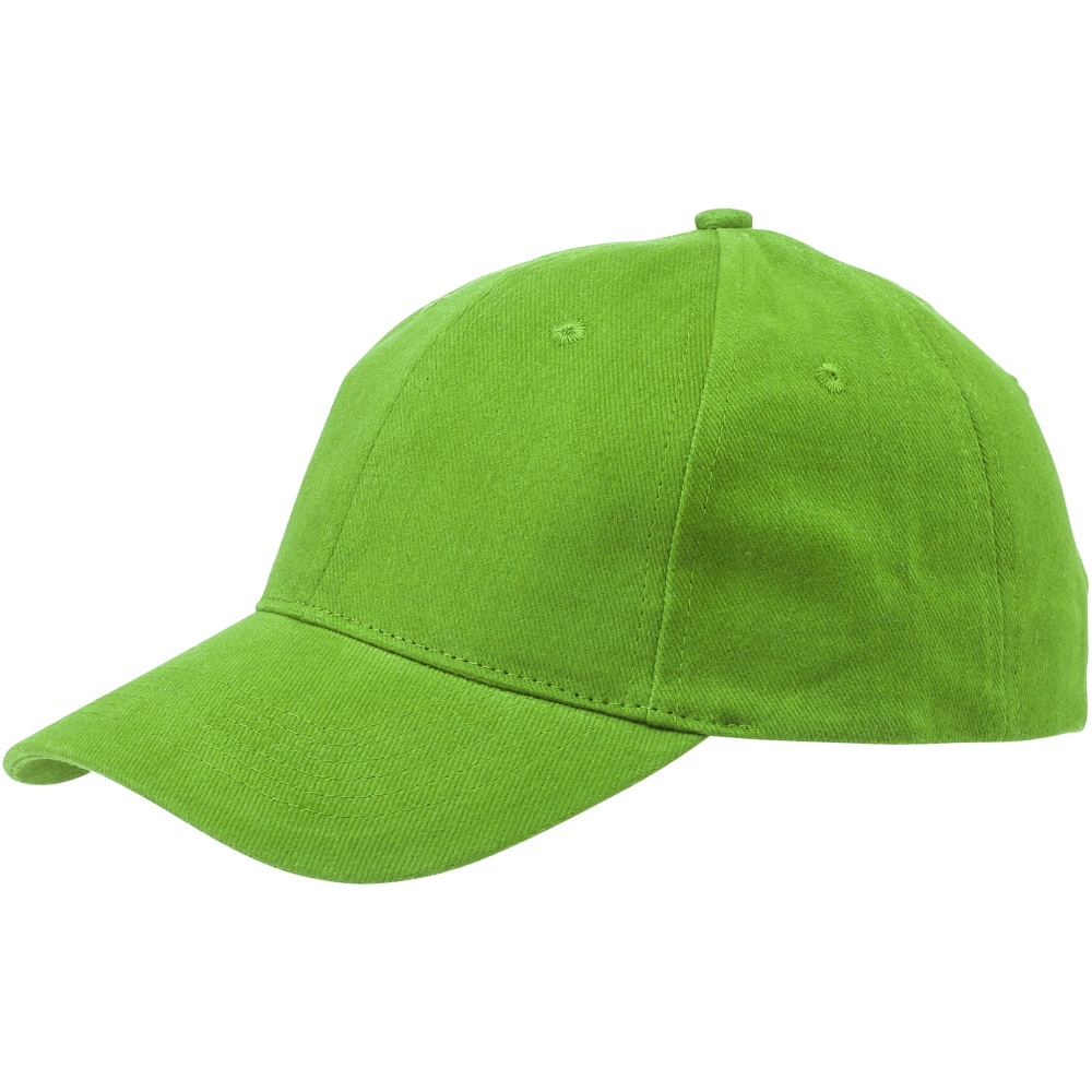Logo trade promotional product photo of: Bryson 6 panel cap, light green