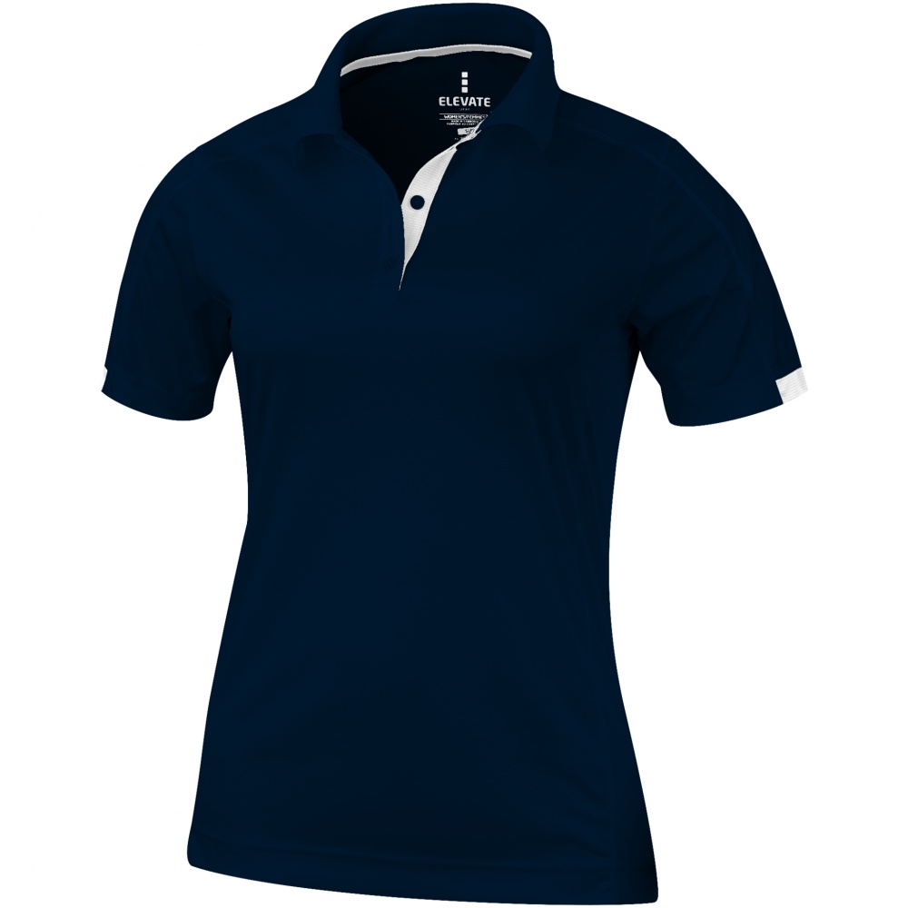 Logo trade promotional giveaway photo of: Kiso short sleeve ladies polo