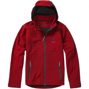 Logotrade promotional product image of: Langley softshell jacket, red