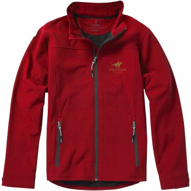 Logotrade advertising product image of: Langley softshell jacket, red