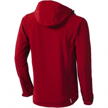 Logo trade promotional merchandise picture of: Langley softshell jacket, red