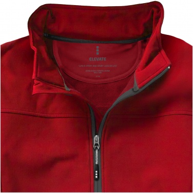 Logo trade advertising products image of: Langley softshell jacket, red