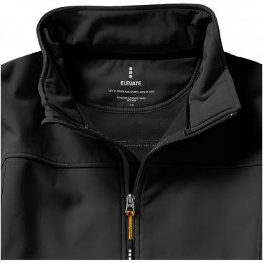 Logotrade business gifts photo of: Langley softshell jacket, dark grey