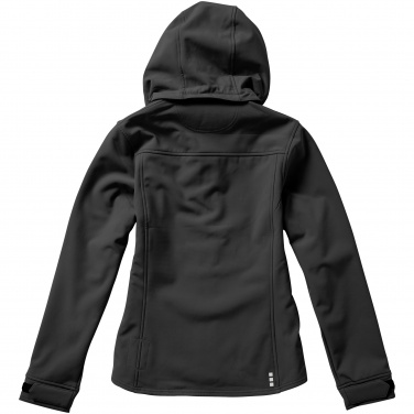 Logotrade corporate gift image of: Langley softshell ladies jacket, dark grey