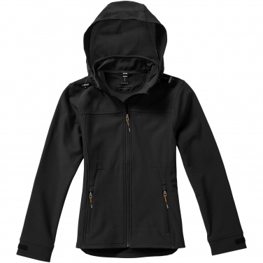 Logotrade business gift image of: Langley softshell ladies jacket, black