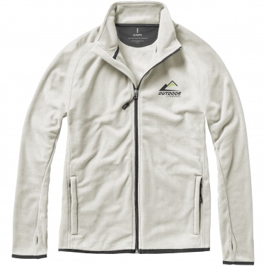 Logo trade advertising products image of: Brossard micro fleece full zip jacket