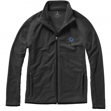 Logo trade advertising products picture of: Brossard micro fleece full zip jacket