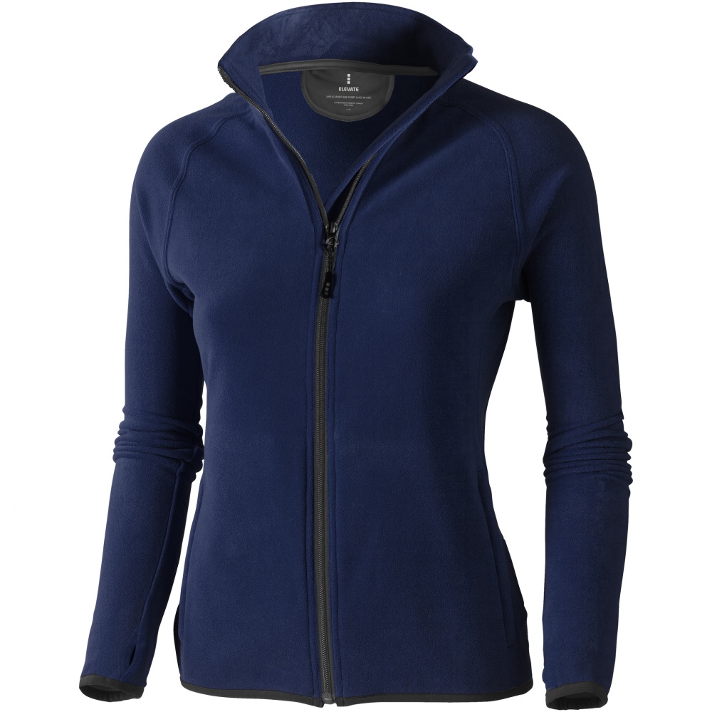 Logotrade promotional item picture of: Brossard micro fleece full zip ladies jacket