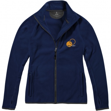 Logotrade promotional gift image of: Brossard micro fleece full zip ladies jacket