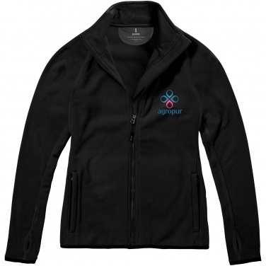 Logo trade promotional merchandise picture of: Brossard micro fleece full zip ladies jacket