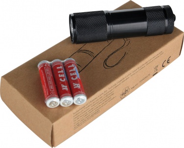 Logotrade promotional giveaway picture of: Flashlight 9 LED, red