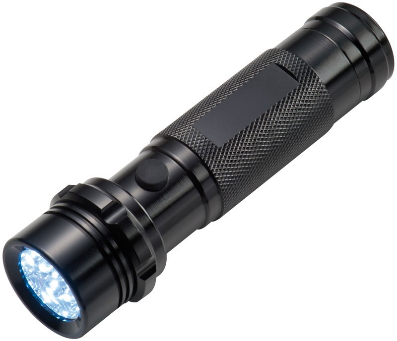 Logotrade business gift image of: Flashlight - multi tool, black