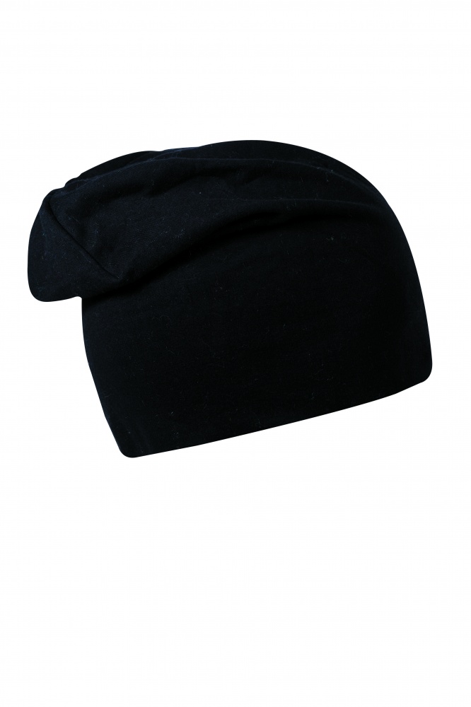 Logotrade promotional merchandise picture of: Beanie Long Jersey, black