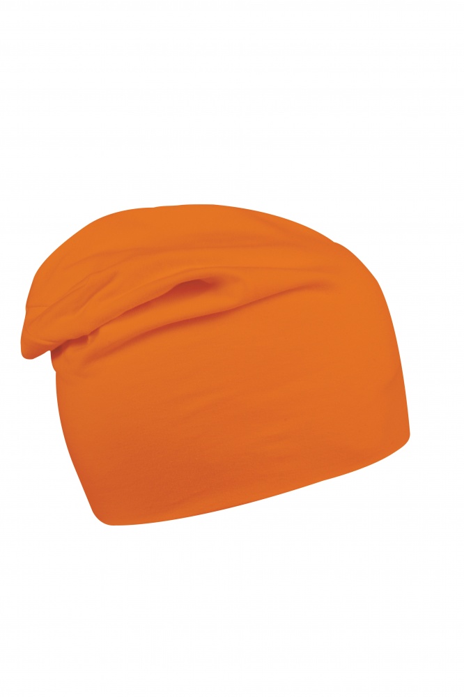 Logo trade corporate gifts picture of: Beanie Long Jersey, orange