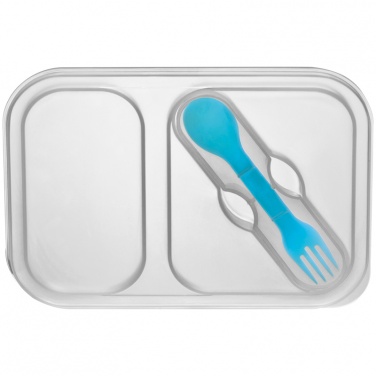 Logo trade promotional products image of: Lunch box, light blue