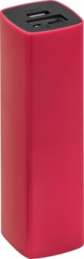 Logotrade corporate gifts photo of: Powerbank 2200 mAh with USB port in a box, Red