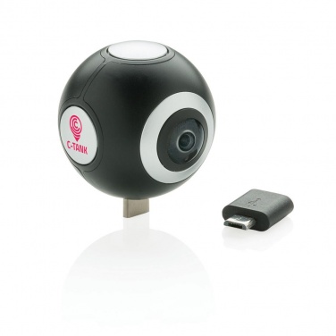 Logotrade corporate gift image of: Dual lens 360° photo and video camera