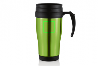 Logotrade promotional items photo of: Stainless steel mug, green