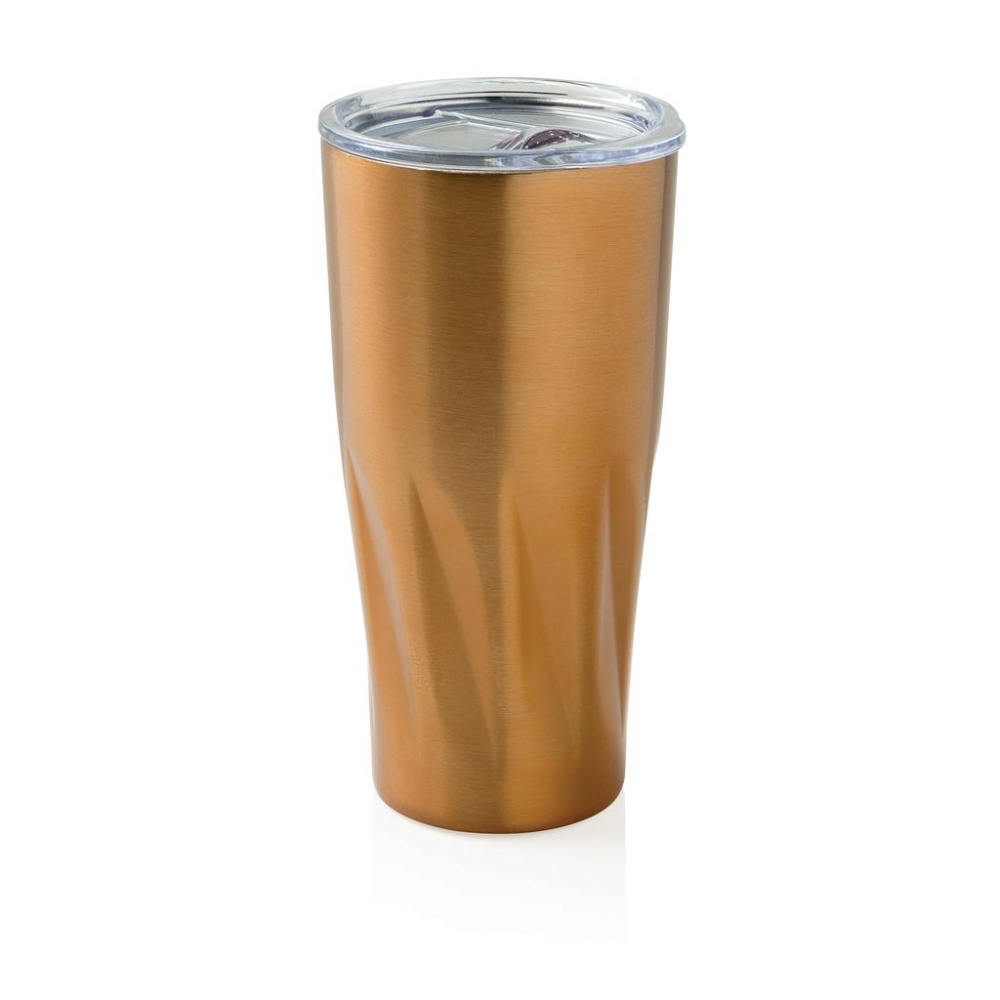 Logo trade promotional products image of: Copper vacuum insulated tumbler, gold