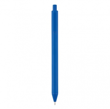 Logo trade promotional products image of: X1 pen, blue