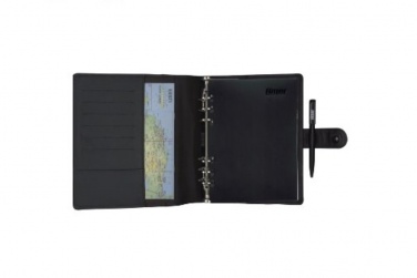 Logo trade corporate gifts picture of: Calendar Time-Master Maxi artificial leather black