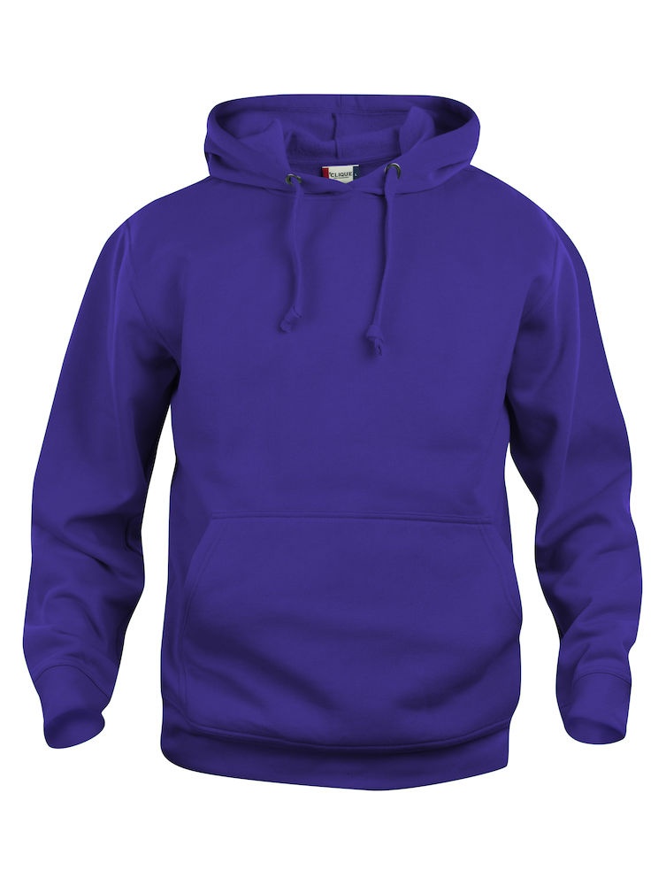 Logo trade advertising products image of: Trendy hoody, purple