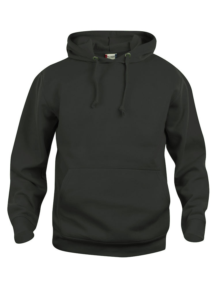 Logo trade promotional giveaway photo of: Trendy Basic hoody, black