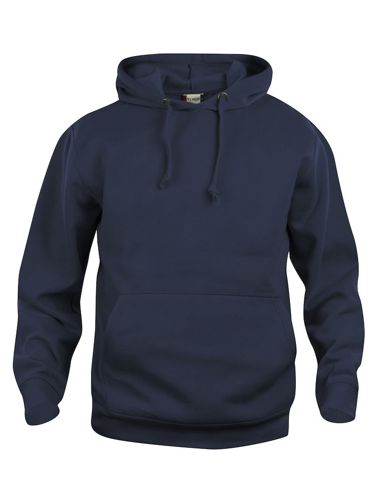 Logotrade advertising product picture of: Trendy basic hoody, navy blue