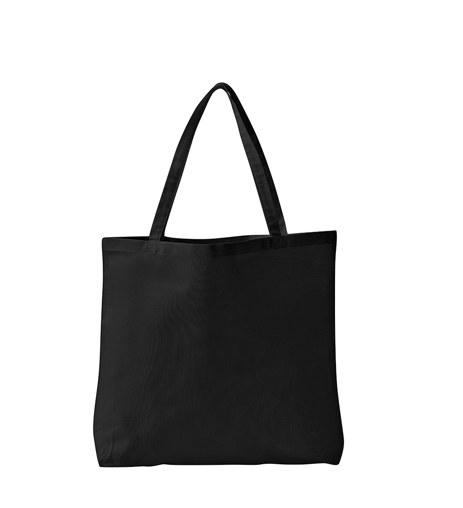 Logotrade advertising product picture of: Canvas bag GOTS, black