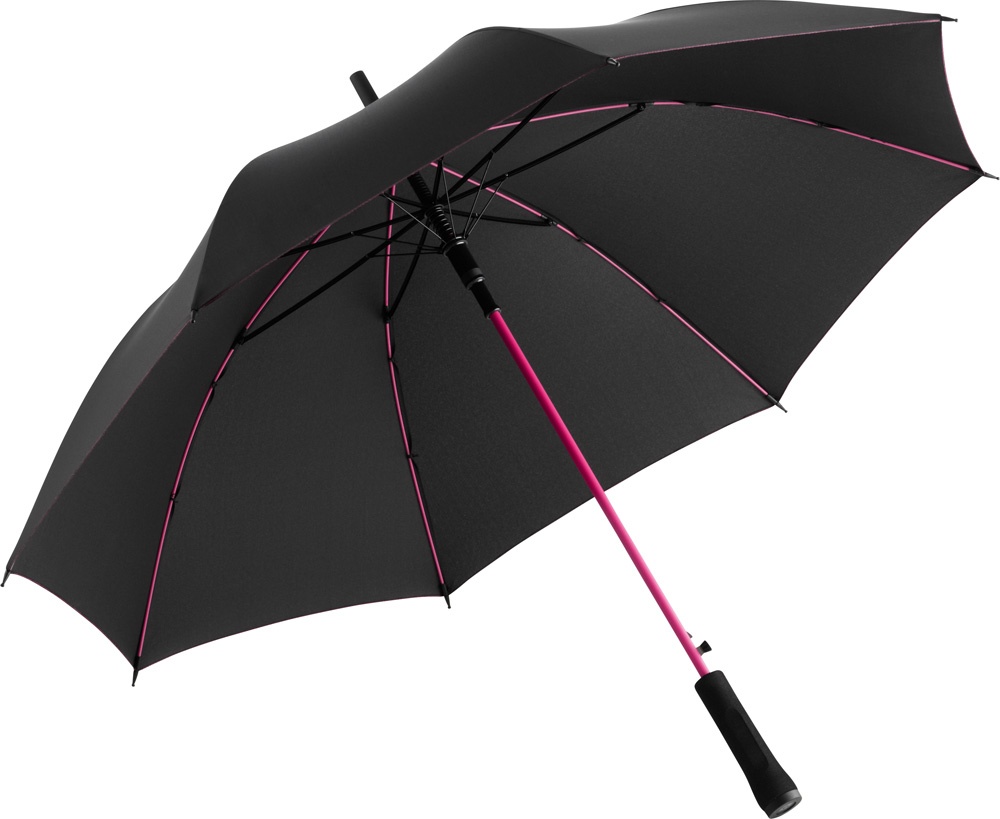Logotrade promotional gifts photo of: AC regular umbrella Colorline, black/pink