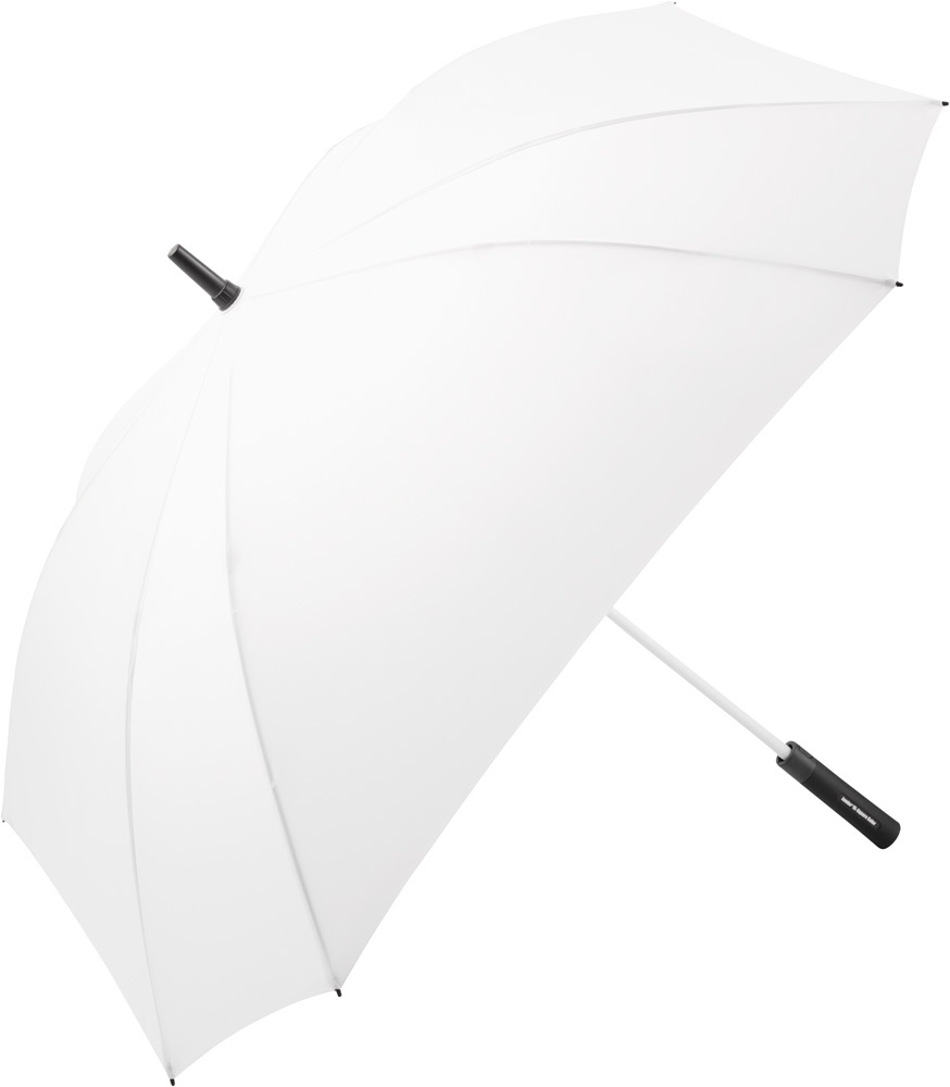Logo trade promotional gifts image of: AC golf umbrella Jumbo® XL Square Color, white