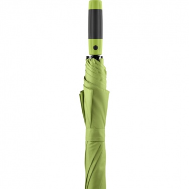 Logo trade promotional giveaways image of: AC midsize umbrella, light green