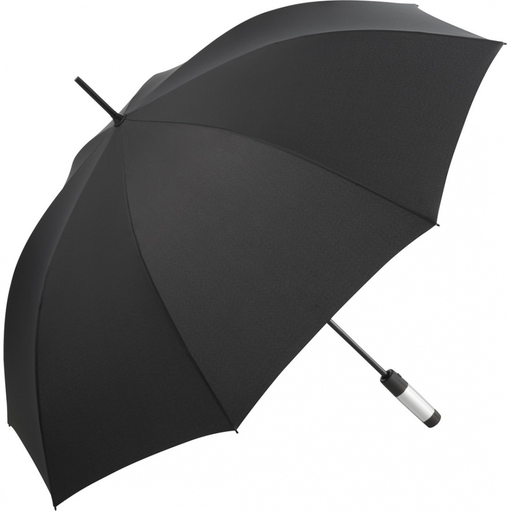 Logo trade promotional giveaways picture of: AC midsize umbrella, black