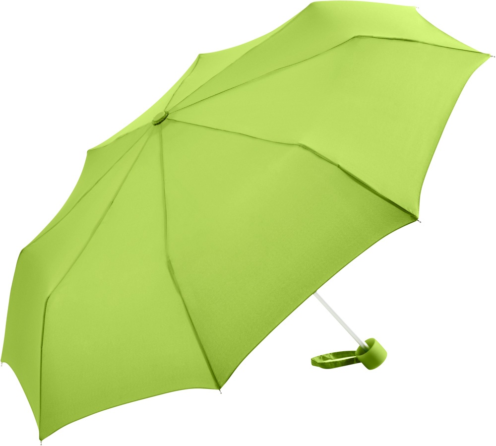 Logotrade corporate gift image of: Alu mini windproof umbrella, 5008, green